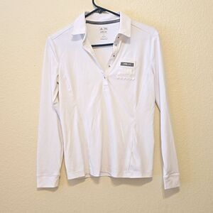 Adidas aadipure long sleeve golf women's top size s
